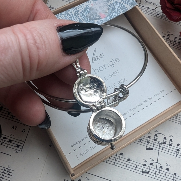 Silver Charm Bangle by - Picture 5 of 8